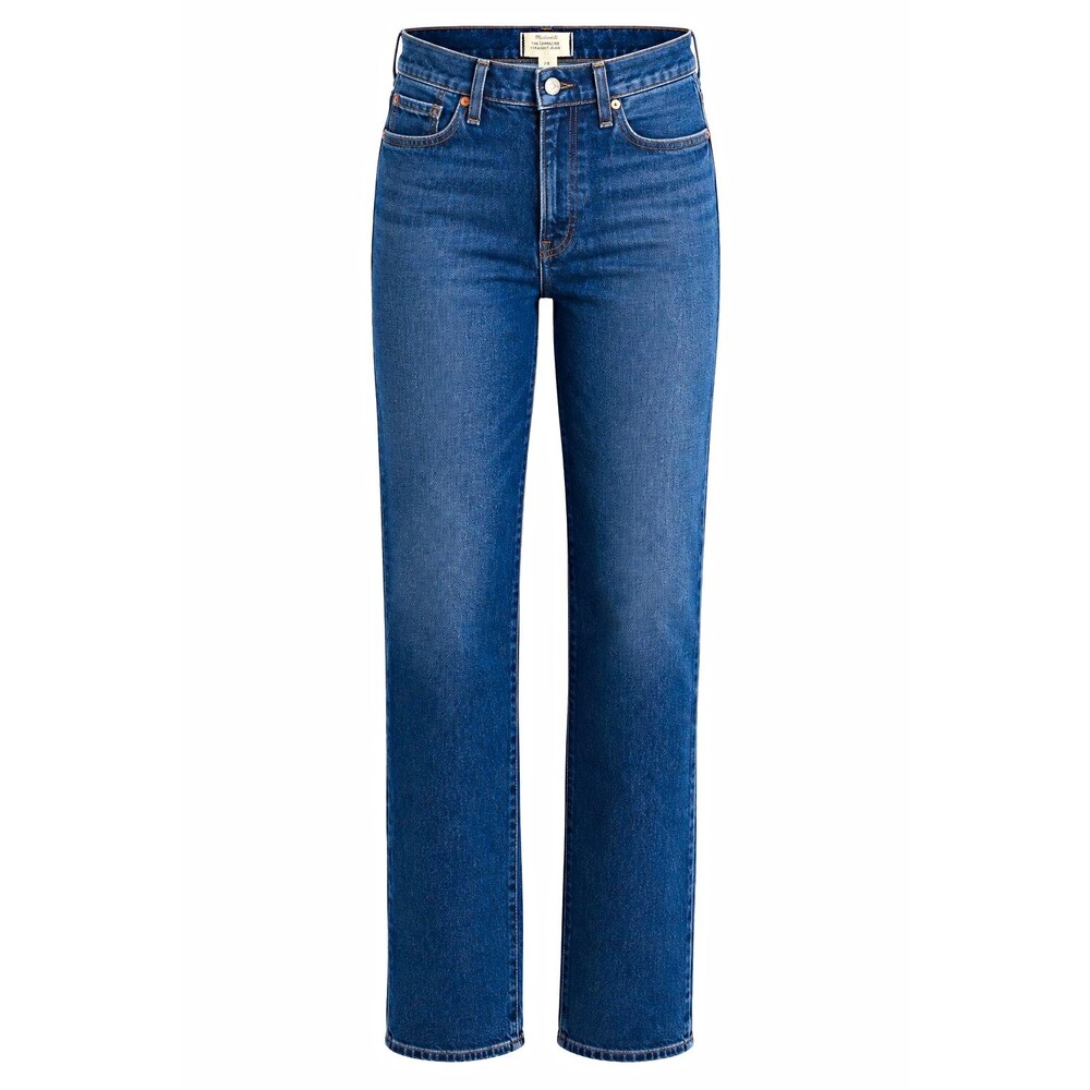 Madewell The Longline Straight Jeans – Size 28 – Medium/Dark Wash